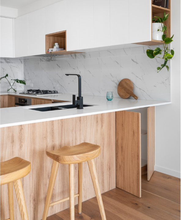 TCS Repair Solutions Timber Kitchen